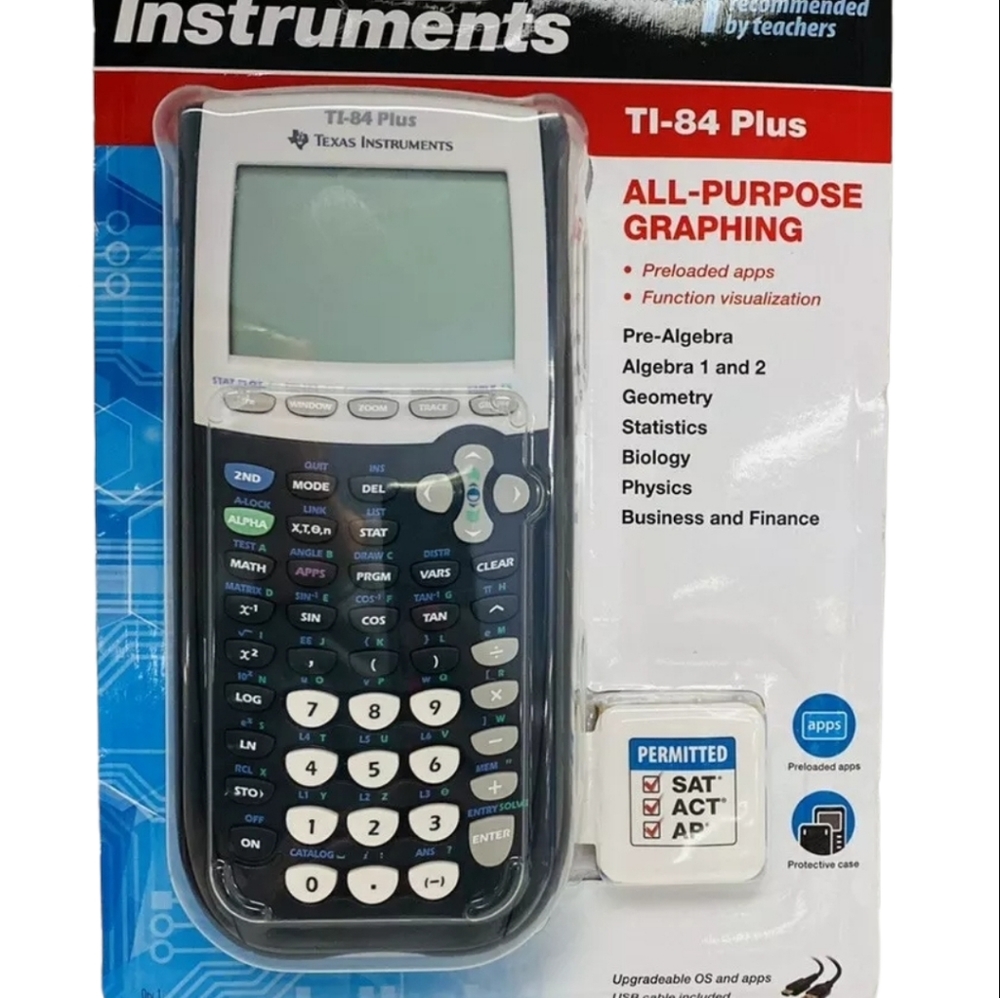 Texas Instruments TI-84 Plus Graphing Calculator New School MathTest All… - Picture 4 of 6